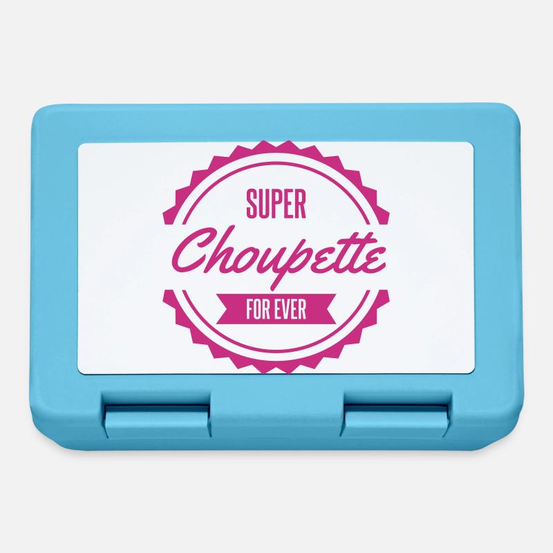 super choupette for ever - Boîte à goûter - bleu saphir