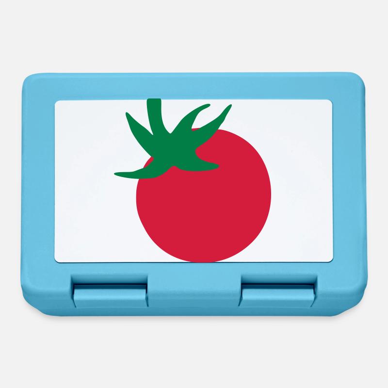 tomato - Lunchbox - sapphire blue