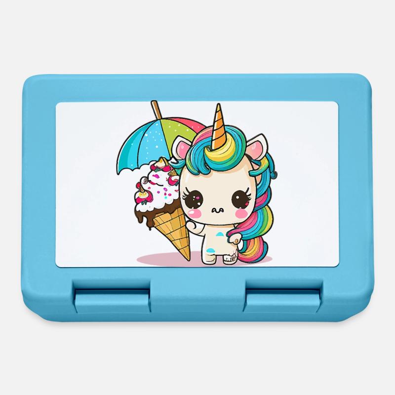 Sweet Dreams: Une licorne - Boîte à goûter - bleu saphir