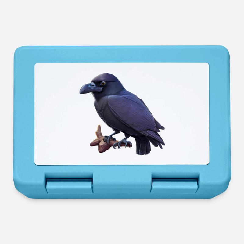 Crow - Lunchbox - sapphire blue
