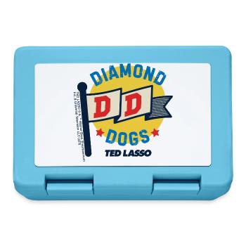 Ted Lasso Diamond Dogs Drapeau - Boîte à goûter - bleu saphir - Devant