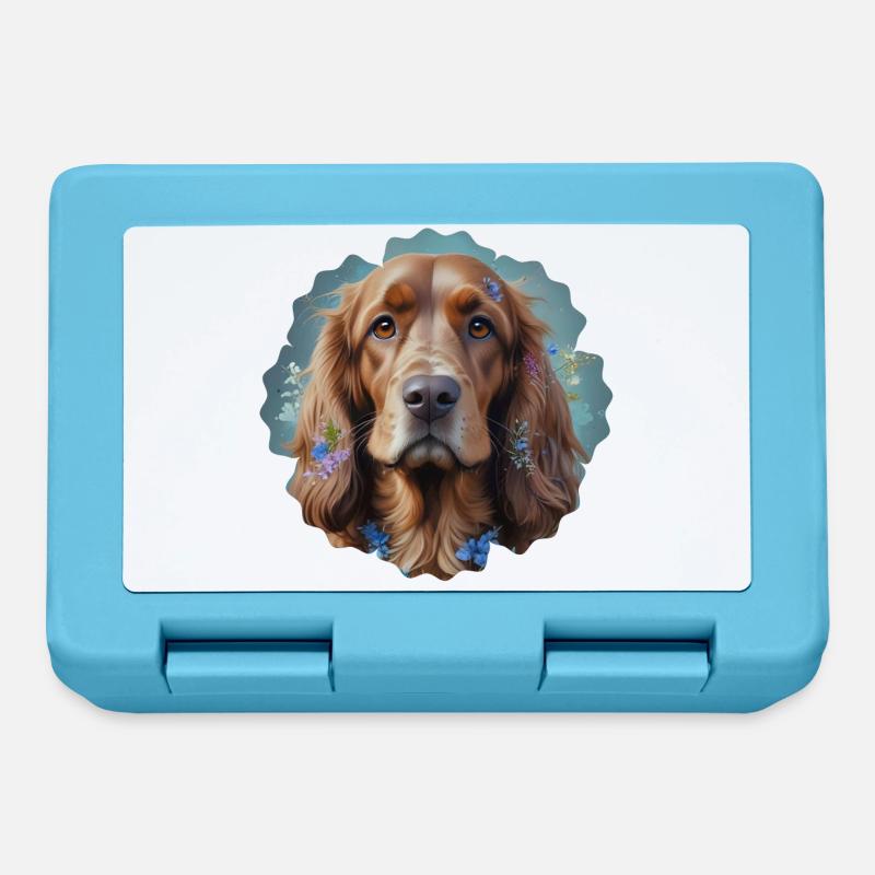 COCKER DOG - Boîte à goûter - bleu saphir