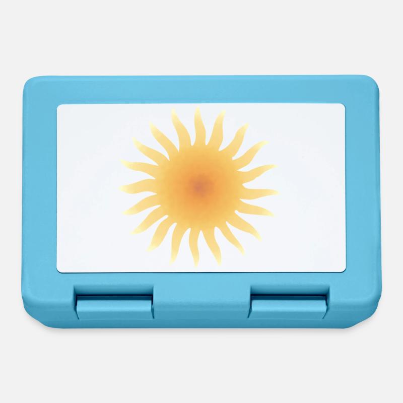 sunshine - Lunchbox - sapphire blue