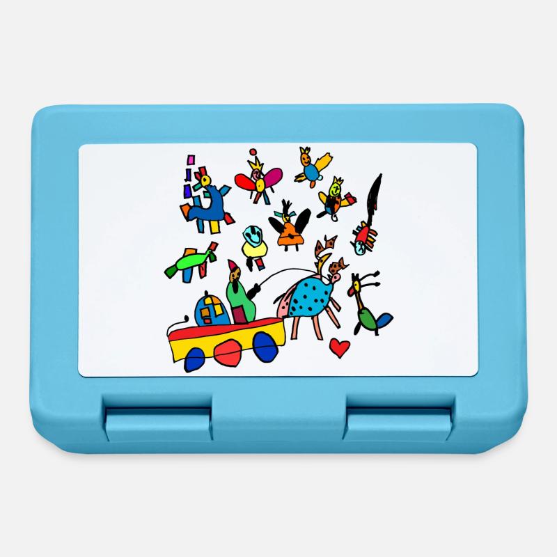 kidsworld - Lunchbox - sapphire blue