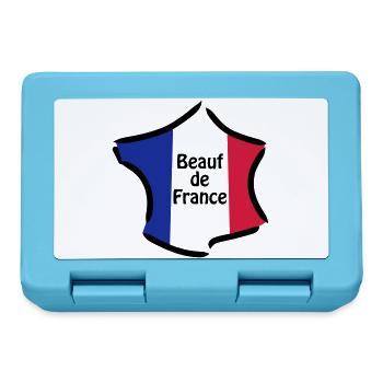 Beauf de France - Boîte à goûter - bleu saphir - Devant