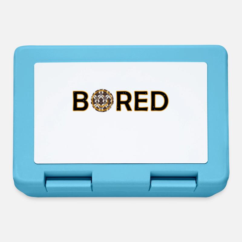 bored - Lunchbox - sapphire blue