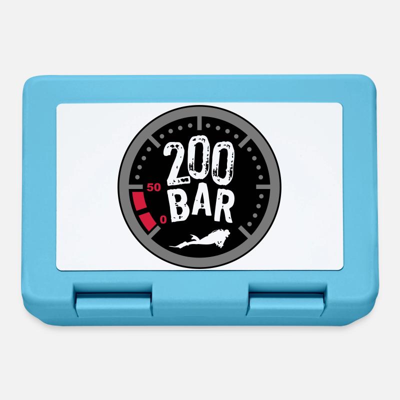 200Bar - Brotdose - Saphirblau
