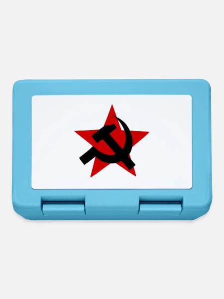 Russland - Brotdose - Saphirblau