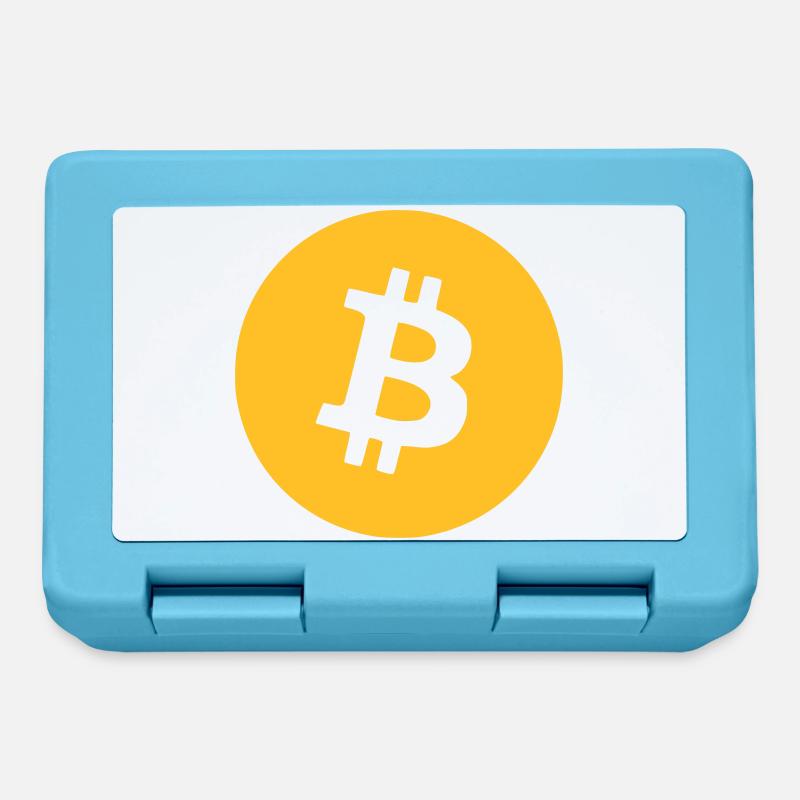 Le bitcoin - Boîte à goûter - bleu saphir
