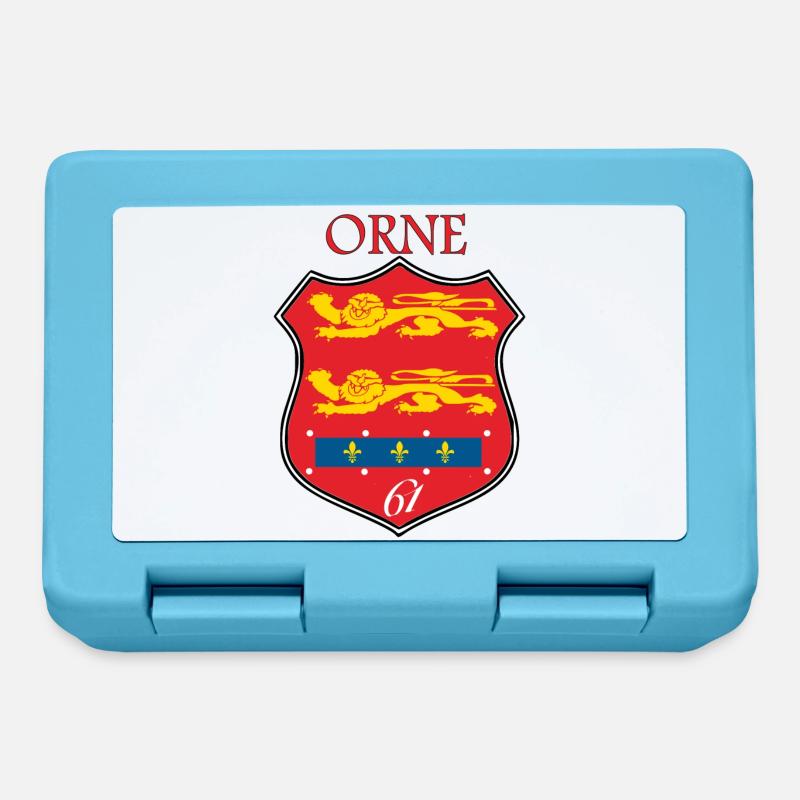 Orne - Boîte à goûter - bleu saphir