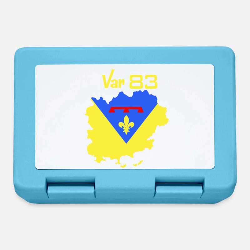 Var - Boîte à goûter - bleu saphir