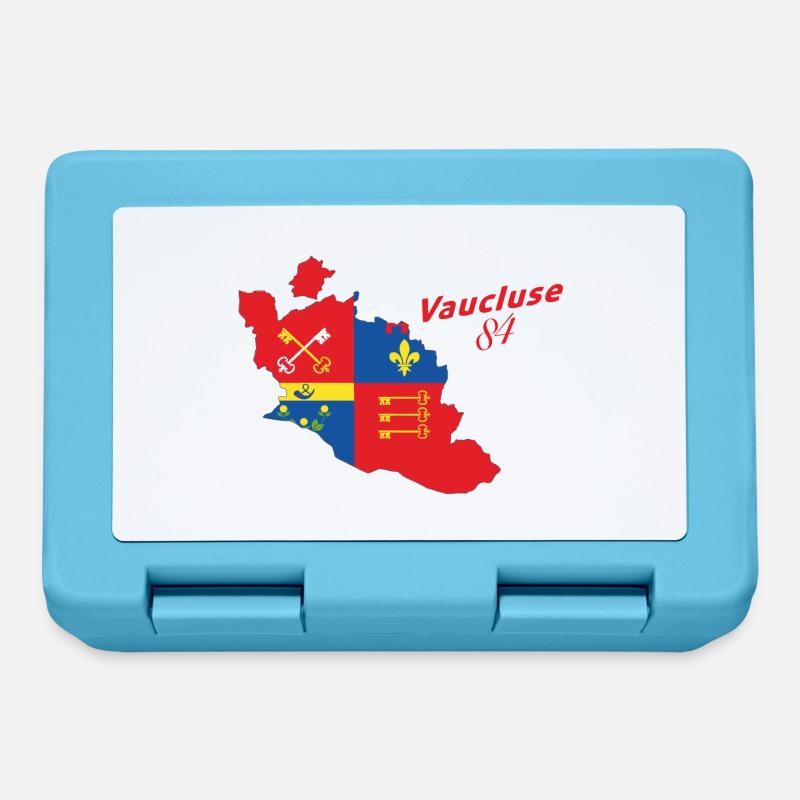 Vaucluse - Boîte à goûter - bleu saphir
