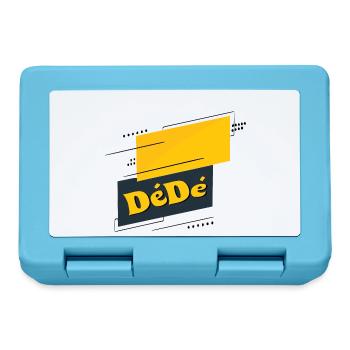 Dédé - Boîte à goûter - bleu saphir - Devant