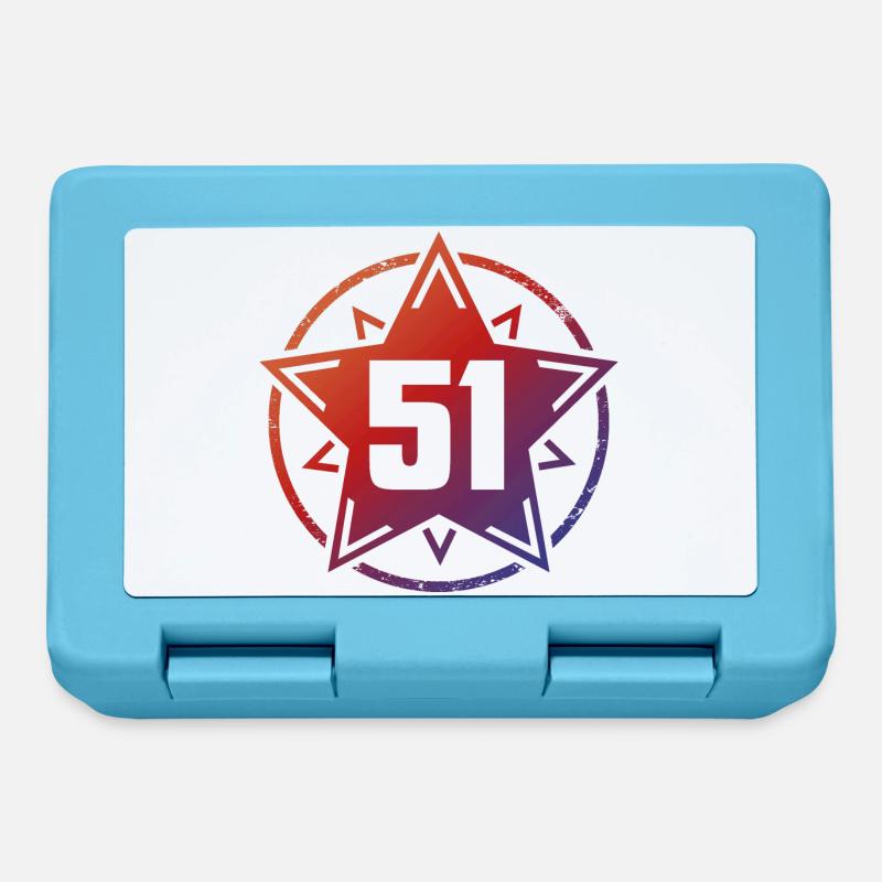 Super Star 51 - Lunchbox - sapphire blue