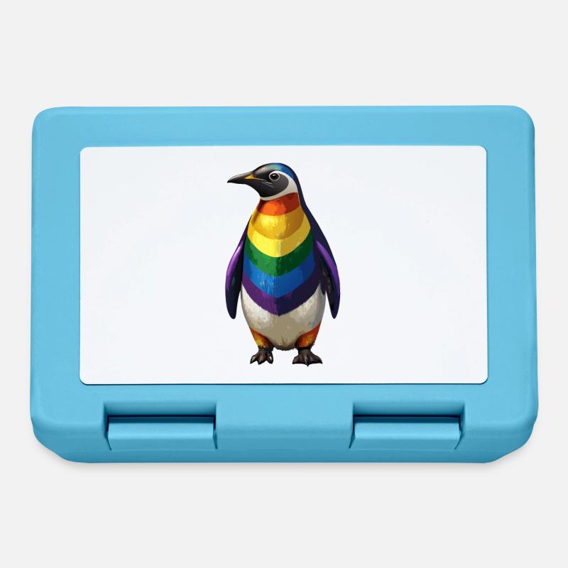Penguin Pride - Brotdose - Saphirblau