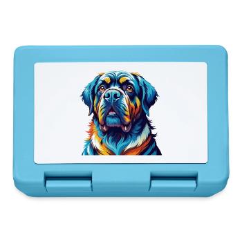 Transmontano Mastiff Hunderasse Karikatur Kawaii - Brotdose - Saphirblau - Vorne