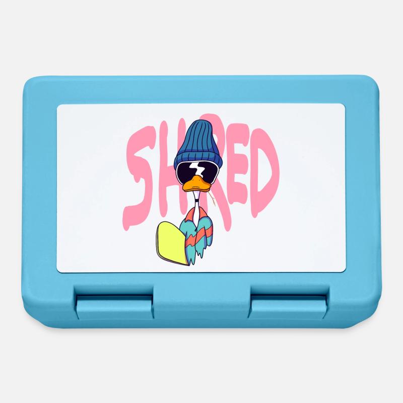 Shred - Lunchbox - sapphire blue
