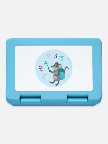 Malous Schulstart-Accessoires - Brotdose - Saphirblau