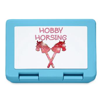 HOBBY HORSING HORSES - Lunchbox - sapphire blue - Front