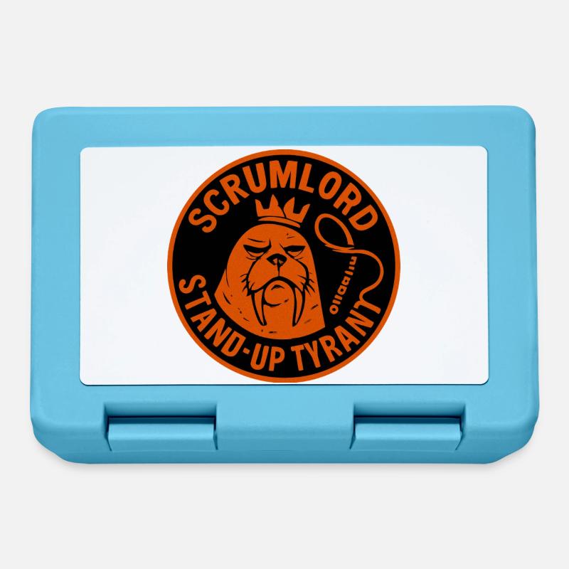Scrum Lord StandUp Tyrant - Brotdose - Saphirblau