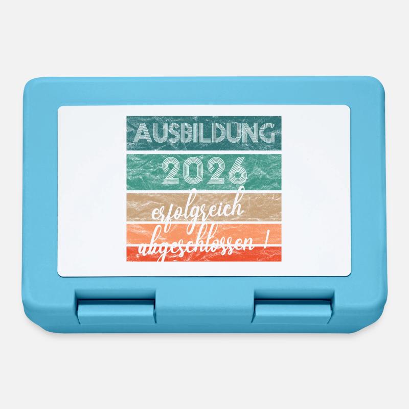 Successfully completed training in 2026 (gift) - Lunchbox - sapphire blue