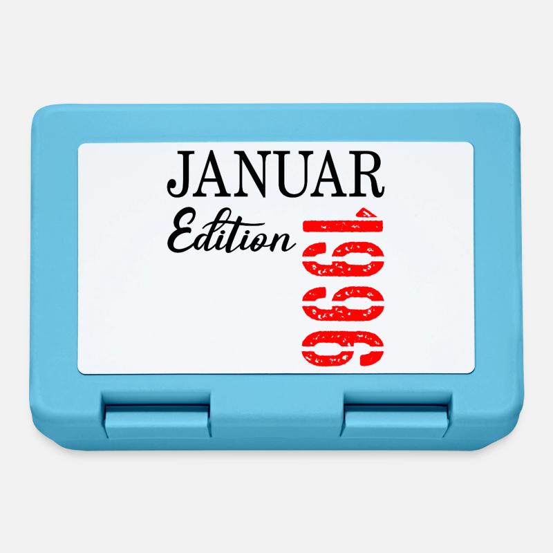 31e anniversaire - janvier 1996 - Boîte à goûter - bleu saphir