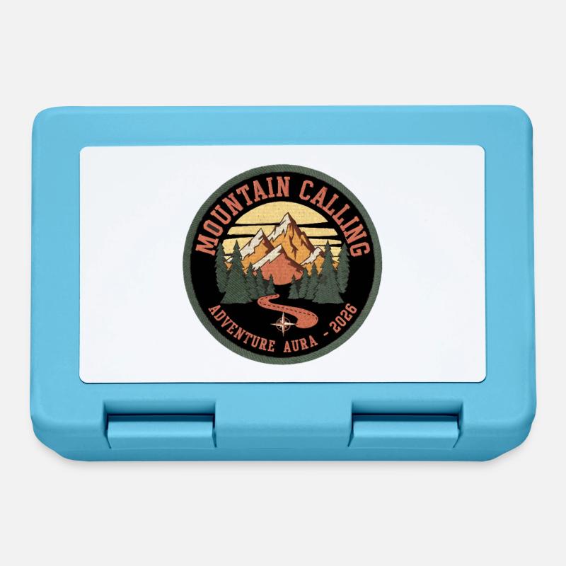 Mountain Call Patch: Adventure Aura 2026 - Lunchbox - sapphire blue