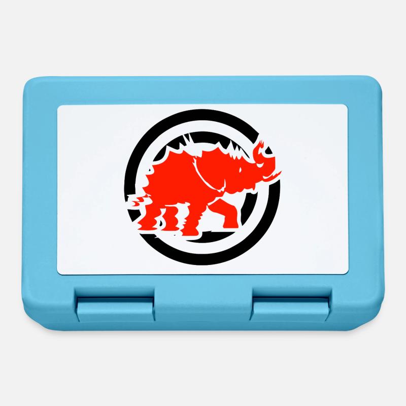 ELEPHANT - Boîte à goûter - bleu saphir