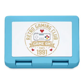 Vintage 1991 Birthday 1991 Gift 1991 - Lunchbox - sapphire blue - Front