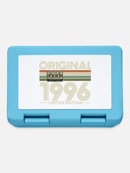 Originale limitierte Edition von 1996 - Brotdose - Saphirblau
