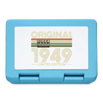 Original 1949 Édition Limitée Retro - Boîte à goûter - bleu saphir - Devant