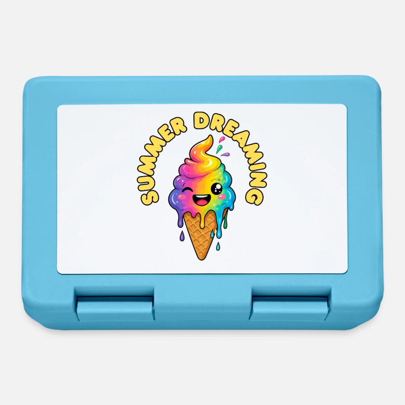 Summer Dreaming - Lunchbox - sapphire blue