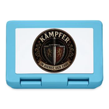Kämpfer – Im Dienst der Ehre - Brotdose - Saphirblau - Vorne
