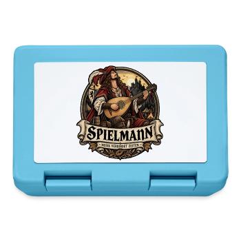 Spielmann – Musik verbindet Zeiten - Brotdose - Saphirblau - Vorne