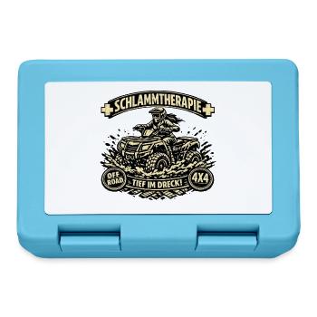 Schlammtherapie Tief im Dreck 4x4 Quad ATV - Brotdose - Saphirblau - Vorne
