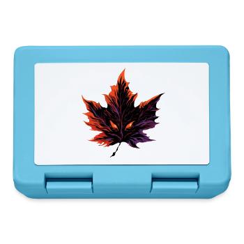 Evil Canadian Maple Leaf - Brotdose - Saphirblau - Vorne