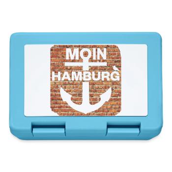 Moin_Hamburg - Brotdose - Saphirblau - Vorne