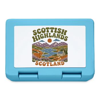 Scottish Highlands Scotland - Brotdose - Saphirblau - Vorne