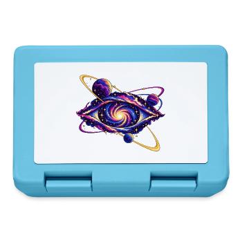 Umlaufbahnen um ein kosmisches Auge - Brotdose - Saphirblau - Vorne