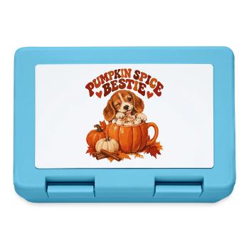 Pumpkin Spice Bestie - Brotdose - Saphirblau - Vorne