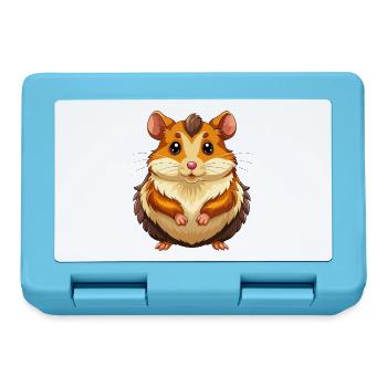 Hamster - Brotdose - Saphirblau - Vorne