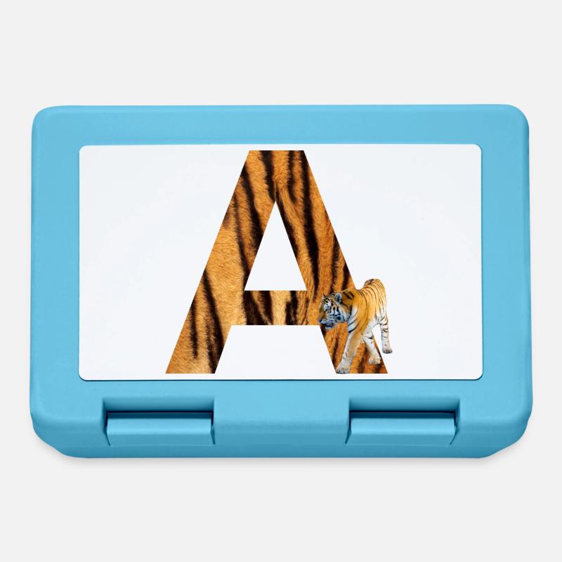Tiger A - Lunchbox - sapphire blue