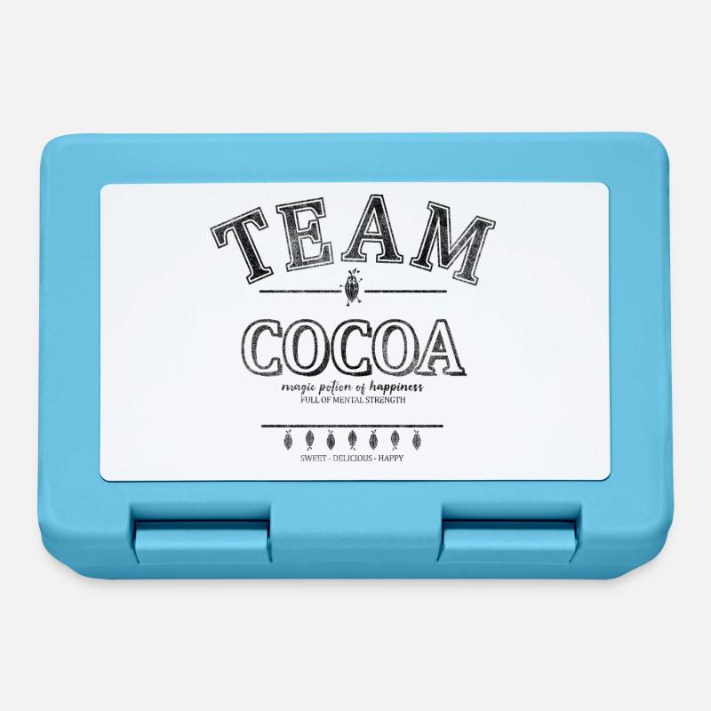 Team - Cocoa - Lunchbox - sapphire blue