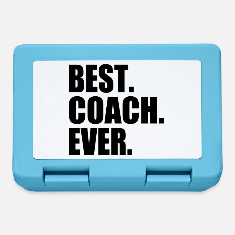 Best coach ever - Brotdose - Saphirblau
