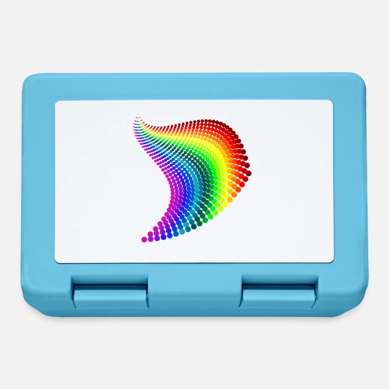 rainbow - Lunchbox - sapphire blue