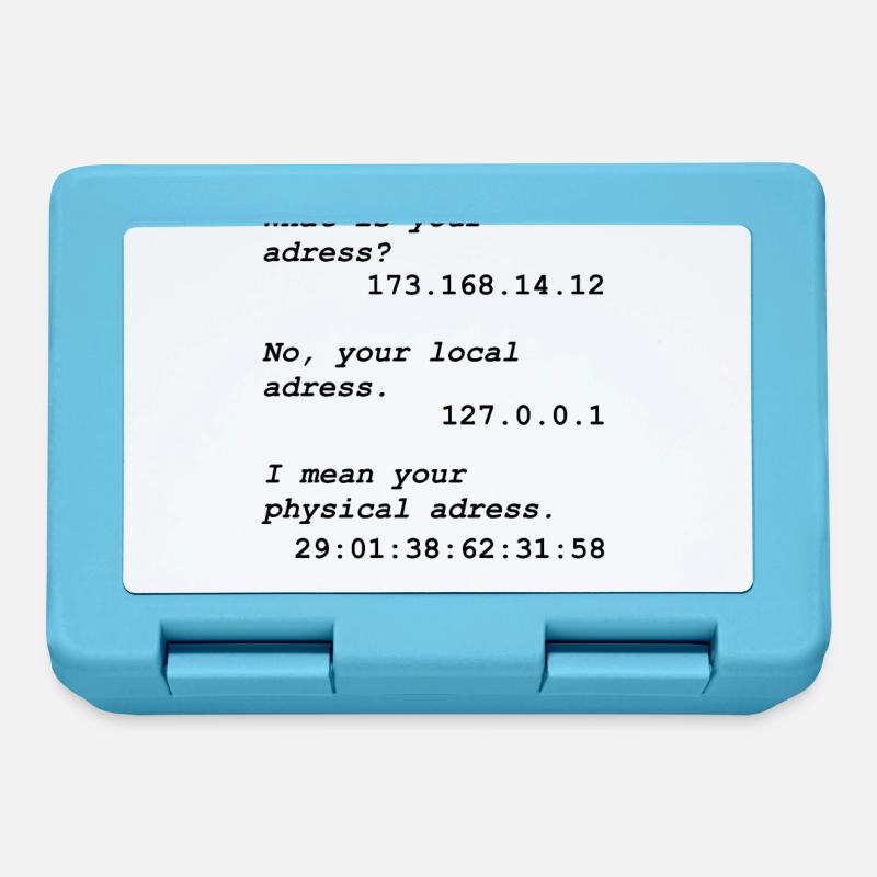 Programming Programmierer Informatiker Informatik - Brotdose - Saphirblau