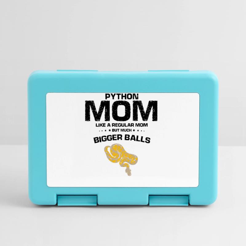 King python design for snake lovers Lunchbox