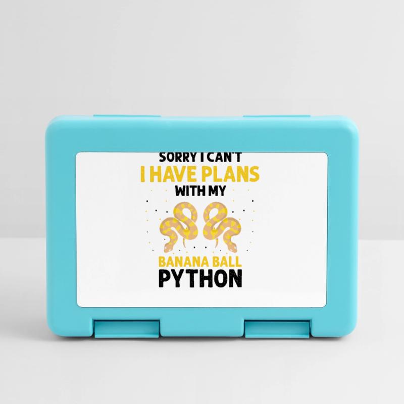King python design for snake lovers Lunchbox