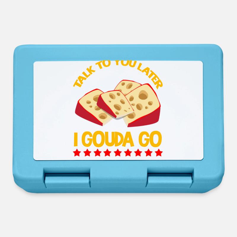 Devis fromagerie pour les amateurs de fromage Gouda et de Gouda - Boîte à goûter - bleu saphir