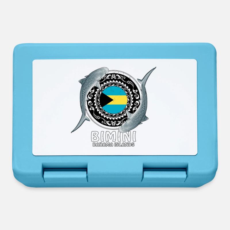 Bimini Bahamas - Brotdose - Saphirblau